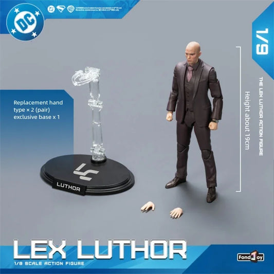 In Stock New Superman Movie Lex Luthor 1/9 Action Figure DC Superman Movie Version Figure Ornaments for Toy and Boy Gift