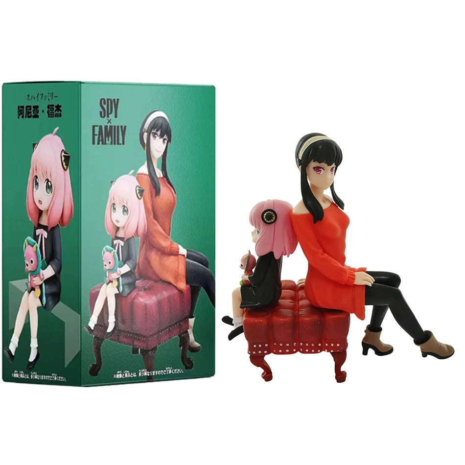 15CM Anime Figure SPY×FAMILY Anya Alstreim Yor Forger Action Figure PVC Table Decoration Figure Model Toy Gift for Children