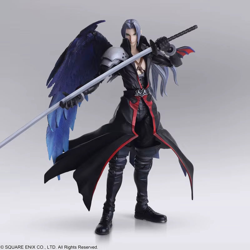 SQUARE ENIX Original MODEL KIT Bring Arts SEPHIROTH Another Form Action Figure Model Toys Model Gifts for Boys Collectible
