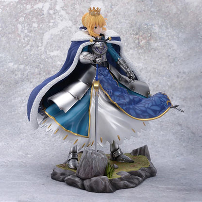 27Cm Fate/Stay Night Altria Pendragon Deluxe Edition FGO 1/7 Japanese Anime PVC Action Figure Toy Game Collectible Model Doll