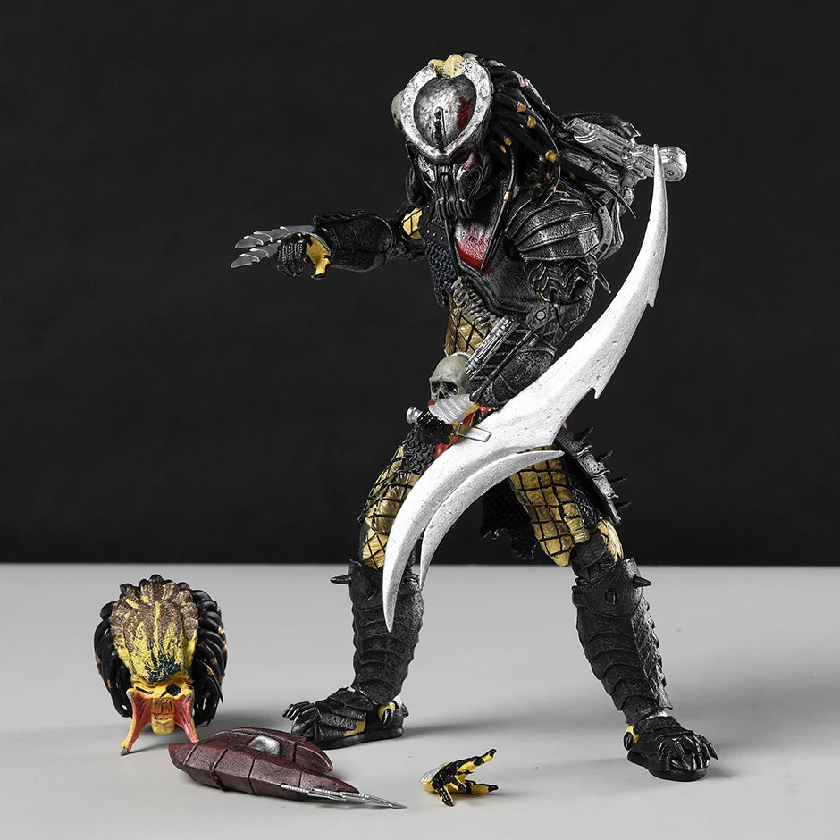 Predator Scarface 22cm – Figurine NECA Ultimate PVC Concrete Jungle