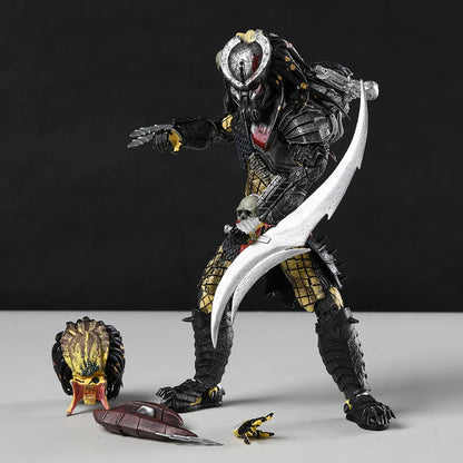 Predator Scarface 22cm – Figurine NECA Ultimate PVC Concrete Jungle