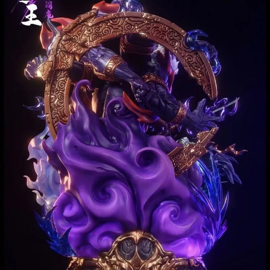 One Piece Anime Figure Lx Sauron Hand-Made King Hell Yan Mo Luo Luo Noah Model Statue Decoration Home Accessories Christmas Gift