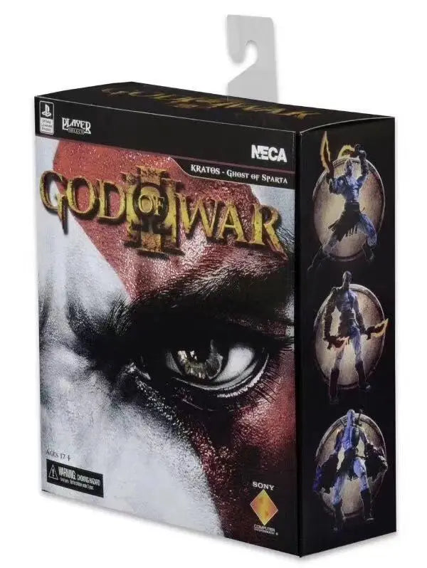 NECA God of War Ultimate Kratos Action Figure Vinyl Figurine Doll Collection Game Model Toy
