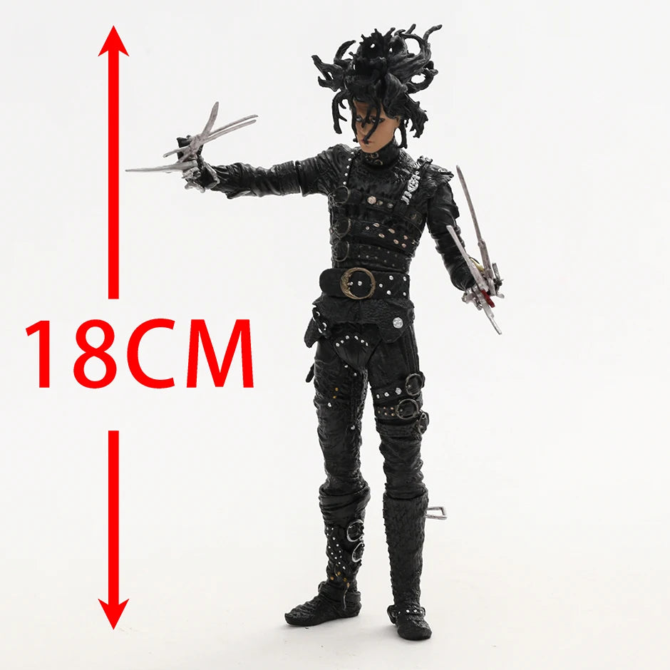 18Cm Edward Scissorhands Johnny Depp Figure Model Toy Figurine for Gift