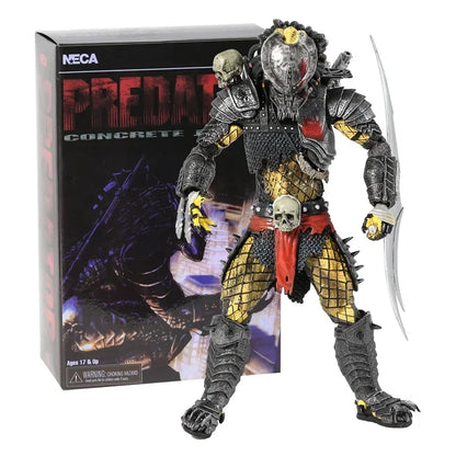 Predator Scarface 22cm – Figurine NECA Ultimate PVC Concrete Jungle
