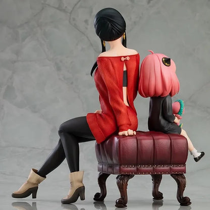 15CM Anime Figure SPY×FAMILY Anya Alstreim Yor Forger Action Figure PVC Table Decoration Figure Model Toy Gift for Children