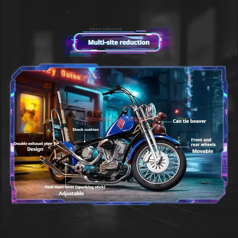 Dc Genuine Principal Gu Suicide Squad Harleen Quinzel Motorcycle Action Figure Model Tabletop Ornaments Collectible Boy Toy Gift