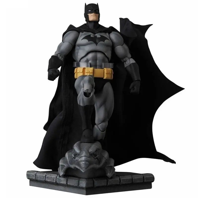 2025 New Mafex126 Silent Batman Action Figure Black Costume Dc Justice League Cartoon Model Collectible Ornament Gift for Fans