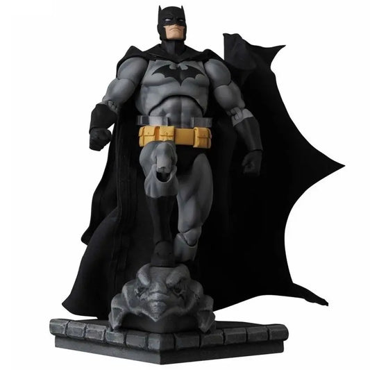 2025 New Mafex126 Silent Batman Action Figure Black Costume Dc Justice League Cartoon Model Collectible Ornament Gift for Fans