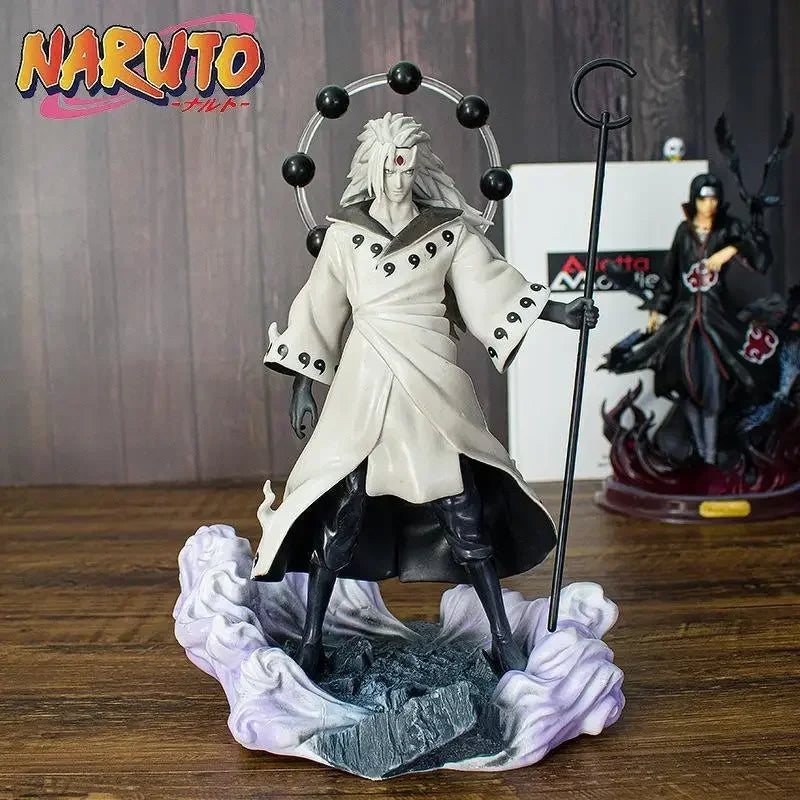 Madara Uchiha 28cm – Figurine Naruto Rikudo PVC Statue Collection