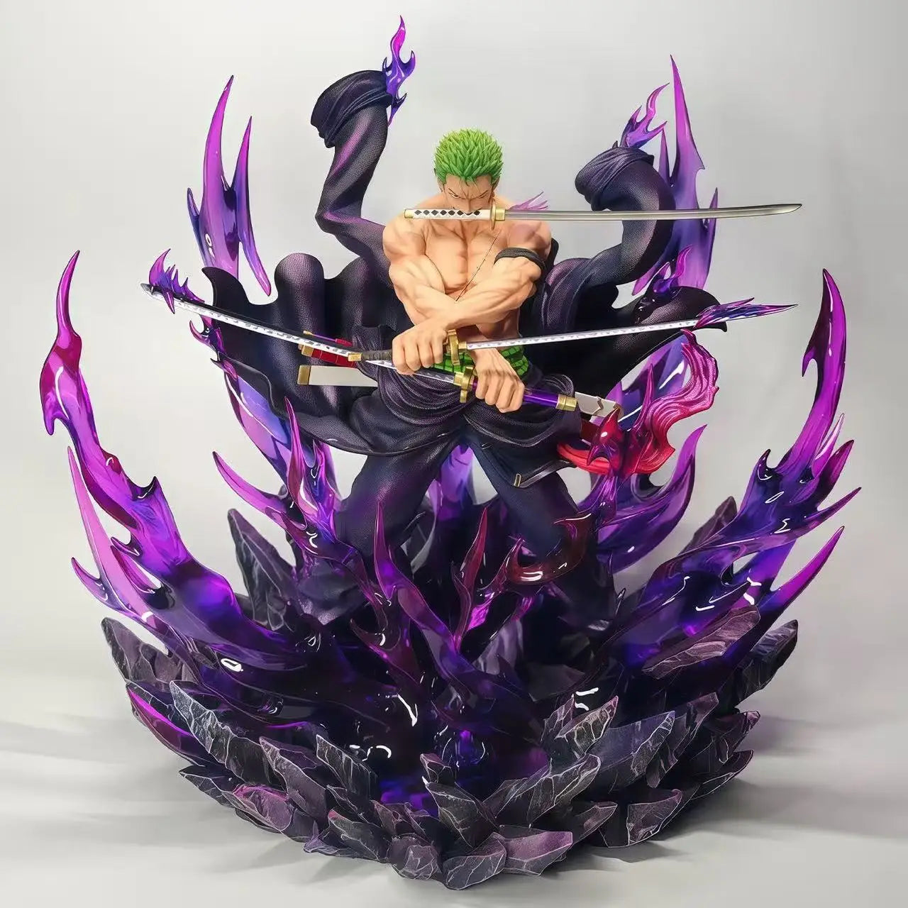 29Cm/11.42Inch Jt Statue One Piece Zoro Figure Roronoa Zoro Pvc Action Figures Collection Model Toys Gifts