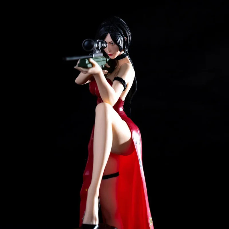 Cute Beauty Ornaments 34Cm Resident Evil Ada Wong PVC Action Figure Biohazard Anime Figure Model Toys Doll Collection Brand New