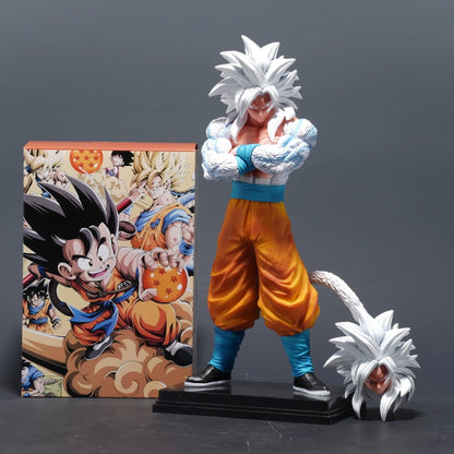 32Cm/12.6Inch Dragon Ball Super Saiyan 4 Goku Figure Son Goku Action Figures Pvc Statue Collection Model Toys Gifts