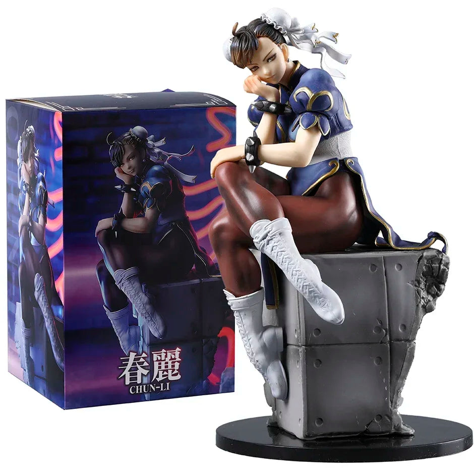 Chun Li 1/6 Scale Figure Model Painted Statue Collection