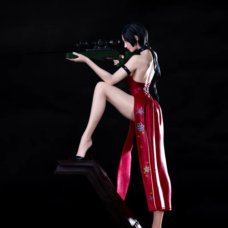 Cute Beauty Ornaments 34Cm Resident Evil Ada Wong PVC Action Figure Biohazard Anime Figure Model Toys Doll Collection Brand New