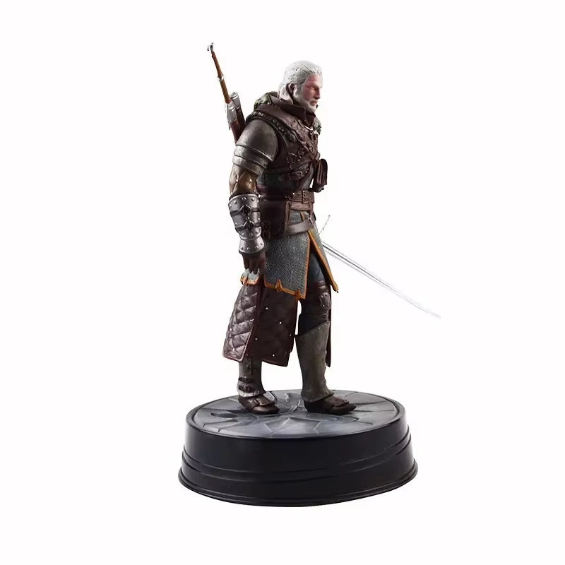 24Cm 3: Wild Hunt Geralt of Rivia Action Figure Toys Game Figurinepvc Collection Model Ornaments Gift for Children