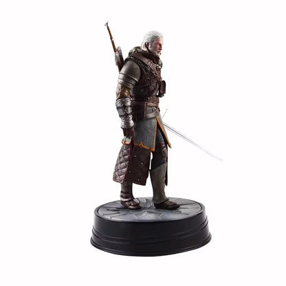 24Cm 3: Wild Hunt Geralt of Rivia Action Figure Toys Game Figurinepvc Collection Model Ornaments Gift for Children