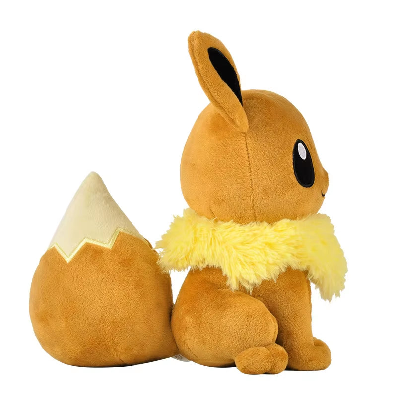 Pokemon Eevee Plush Toys Stuffed Animal Soft Flareon Doll for Kids Collection Adorably Anime Peripheral Room Decor Xmas Gifts