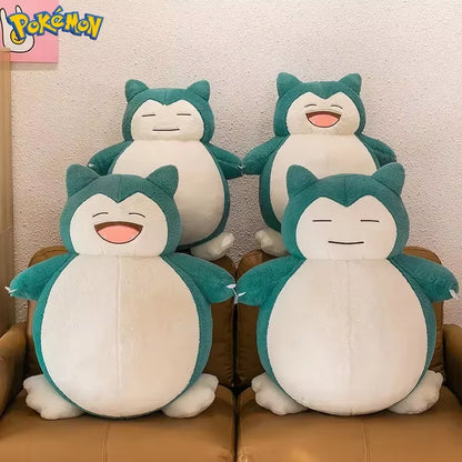 30/45/60CM Big Size Pokémon Cute Snorlax Plush Toy Cartoon Anime Plushies Peluche Home Decor Sleeping Pillow Children Toy Gift