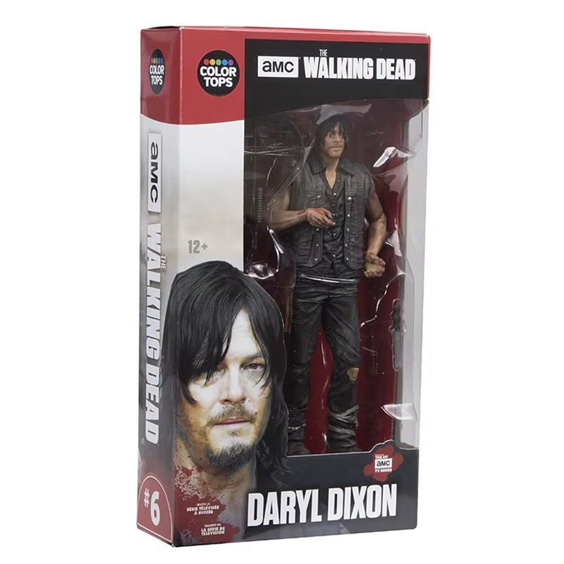Movie the Walking Dead Characters Rick Daryl Negan PVC Action Figure Collectible Model Toys