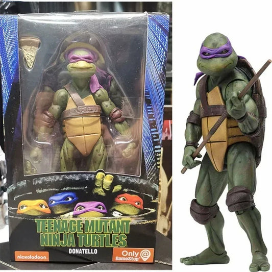 Figurines Tortues Ninja TMNT – 18 cm – Michelangelo Leonardo Raphael Donatello