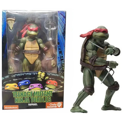Figurines Tortues Ninja TMNT – 18 cm – Michelangelo Leonardo Raphael Donatello