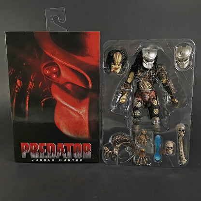 Figurine NECA Predator Ultimate Jungle Hunter – 18 cm – Figurine Articulée Collection