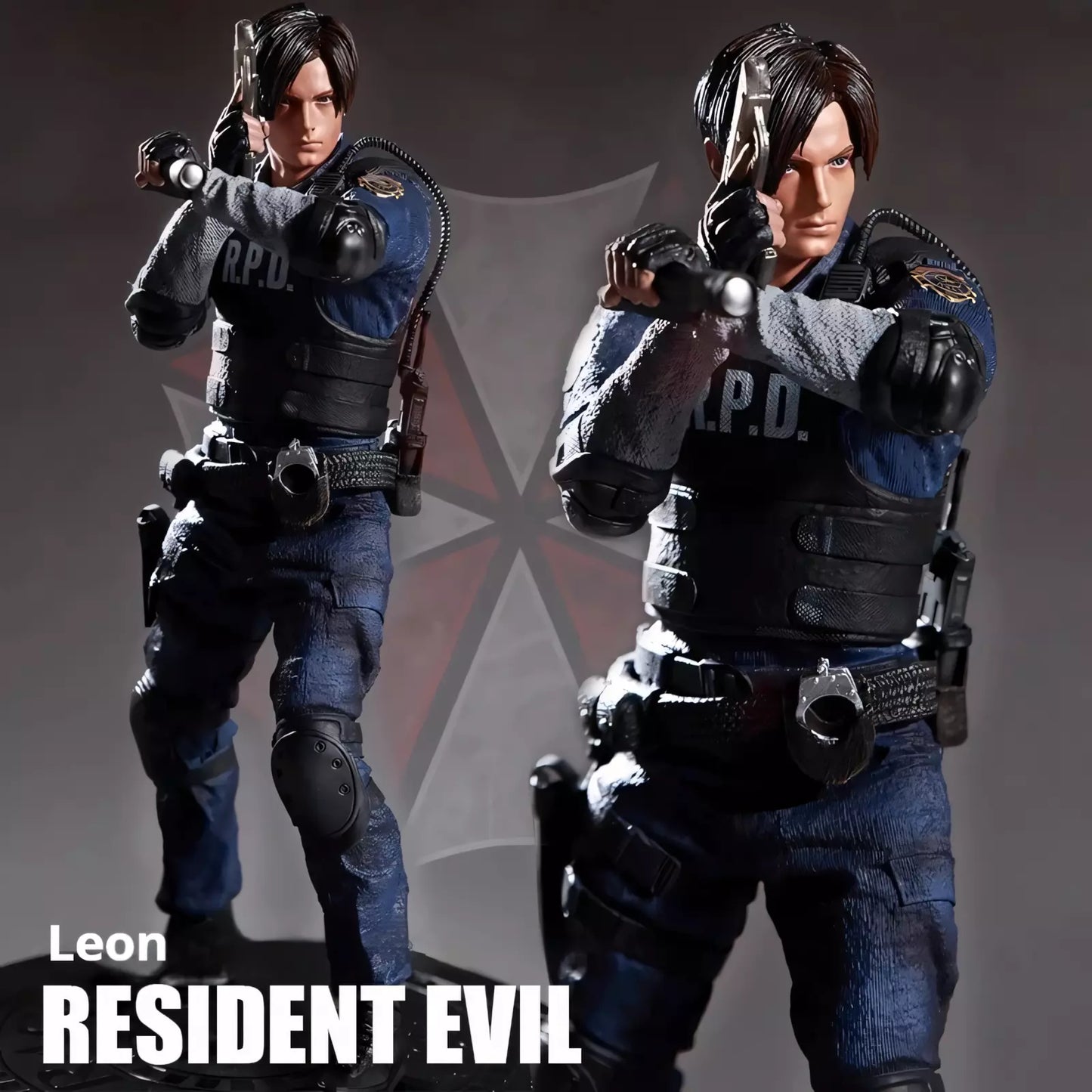 Leon S. Kennedy 33cm – Figurine Resident Evil 2 Remake Édition Limité