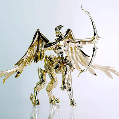 Figurine Aiolos du Sagittaire Saint Seiya – 18 cm – Chevalier d’Or 24K Collection